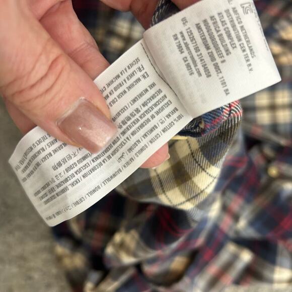 Abercrombie & Fitch Button-Down Size Large Slim 100% Cotton Casual - Picture 8 of 11